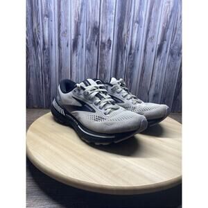 Brooks Adrenaline GTS 23 Womens 7 B Shoes Running Gym Gray Purple 1203811B039